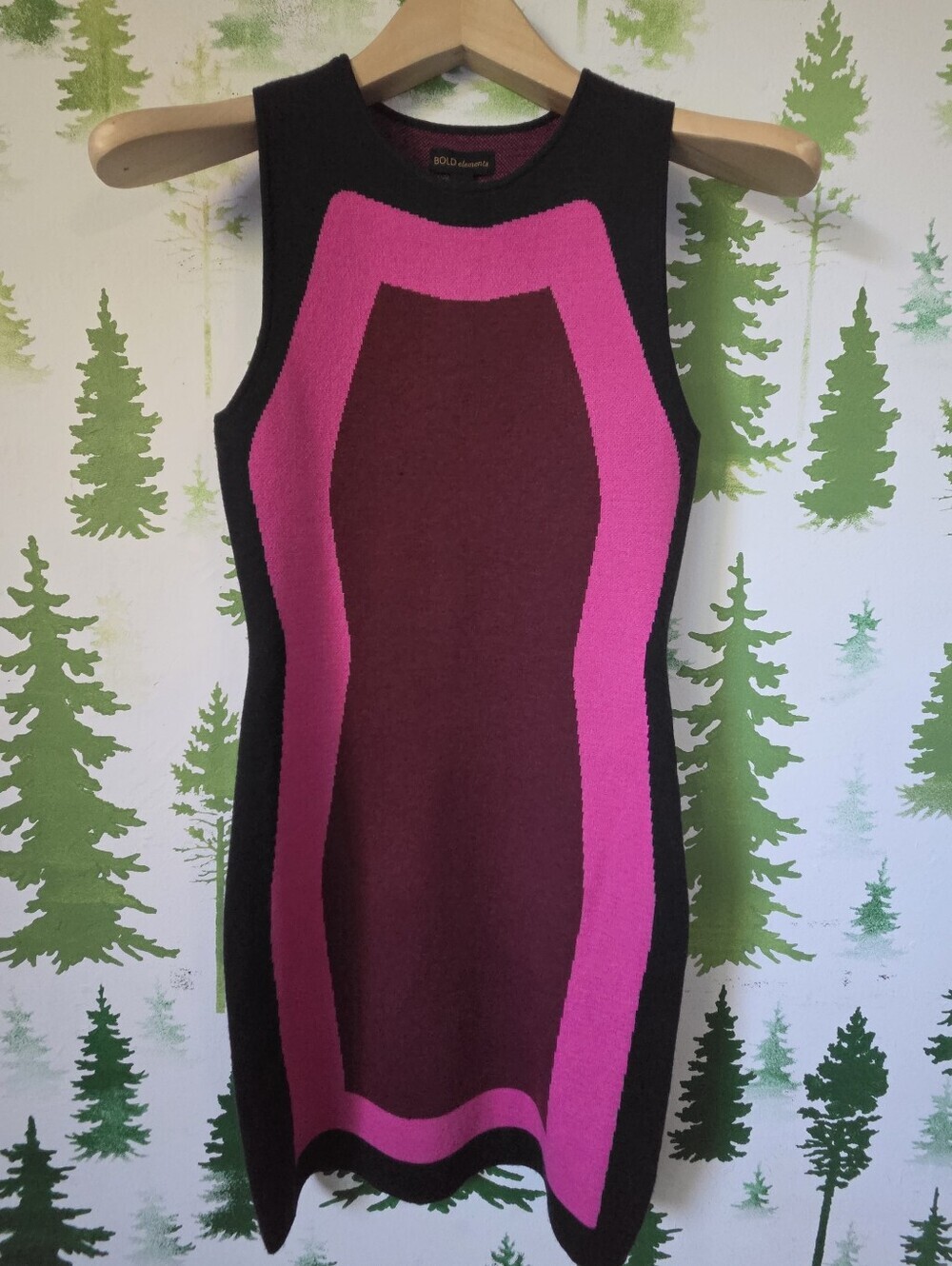 Bold Elements Sleeveless Knit Dress